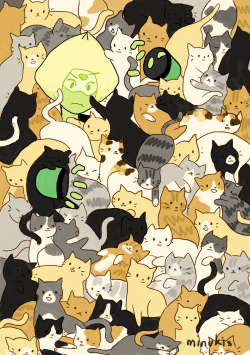 fuckyeahperidot:  minukis:  spot the peridot  purridot 