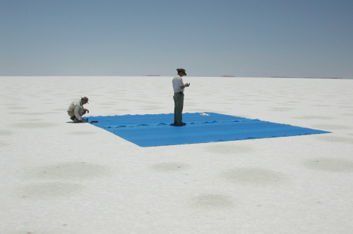 A field of saltThis photo was taken on Lake Frome, an ephemeral (temporary) lake in the Central Aust