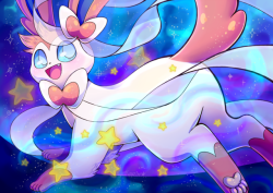 rottenface: Sylveon used Swift??  ^w^