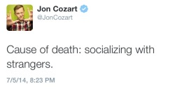 gayboyfriencl:  I feel like Jon Cozart gets