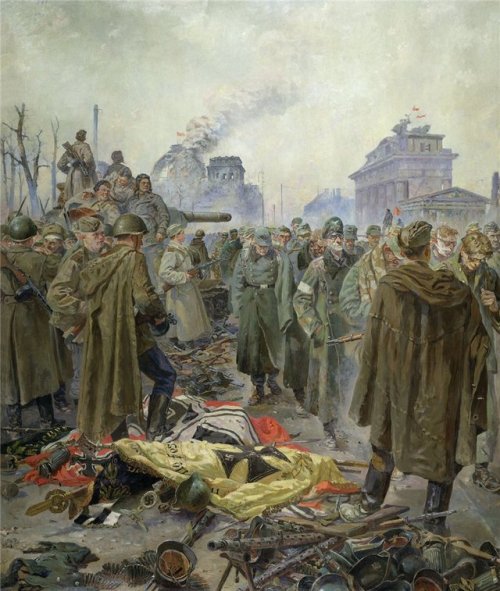 dieselfutures: Germany Surrenders 1945 -  Petr Krivonogov