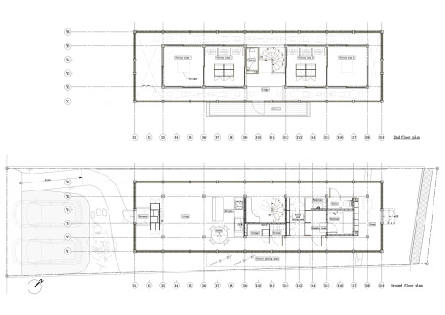 keepingitneutral: Ogimachi House, Nagoya, Japan,Tomoaki Uno Architects