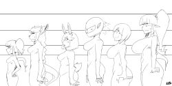 0lightsource:  In the spirit of consistency, I made a bust chart for the girls and a height/build chart for the guys. 