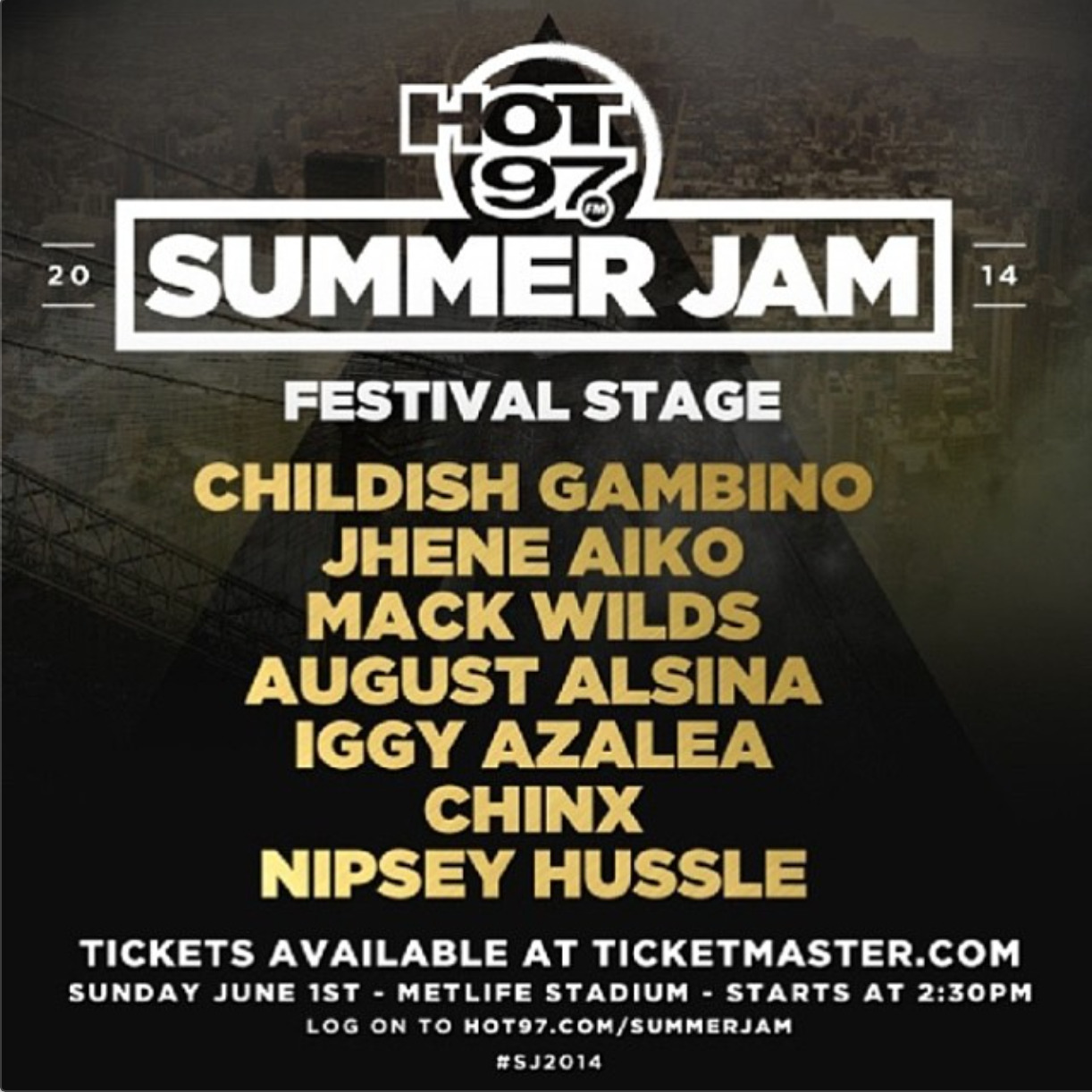 Childish Gambino will be performing at the Hot 97 Summer Jam
[Submitted by kiddprodigee]