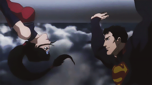 thathotnerdyguy:  Superman: “You’re strong.” Wonder Woman: “I know.”
