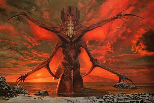 Wayne Barlowe - If only I could drag back the tremors and litanies of your symphony