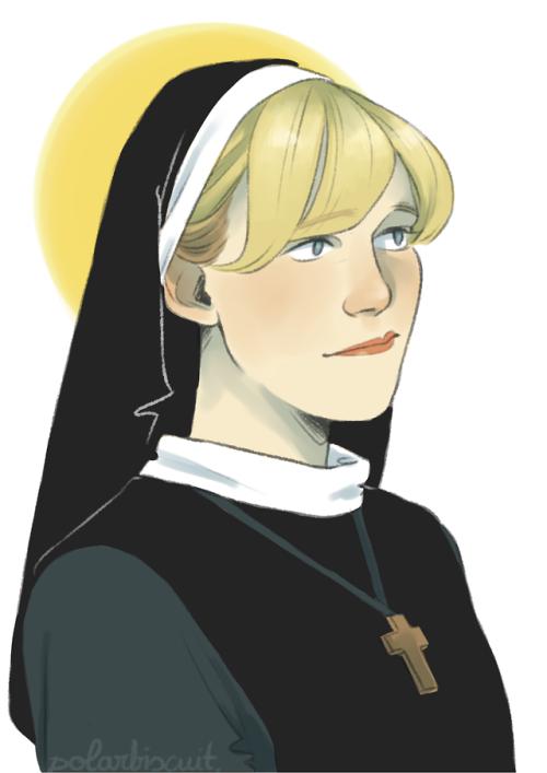 creme-a-la-montgomery:i miss one (1) nun