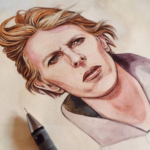 Thomas Jerome Newton (in progress..) &lsquo;The Man Who Fell to Earth&rsquo;, directed by Ni