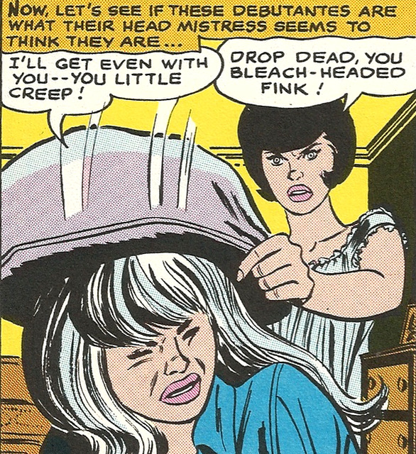 Panel from Heartthrobs: The Best of DC Romance Comics (Simon and Schuster, 1979).