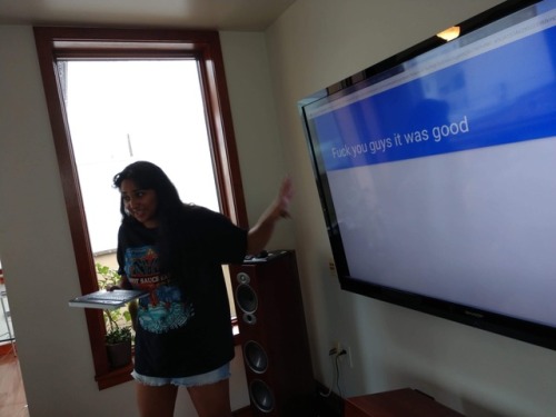 Ur Resident Nerd Trapped All Her Friends In A Room Like Seven Cups Of Sangria In