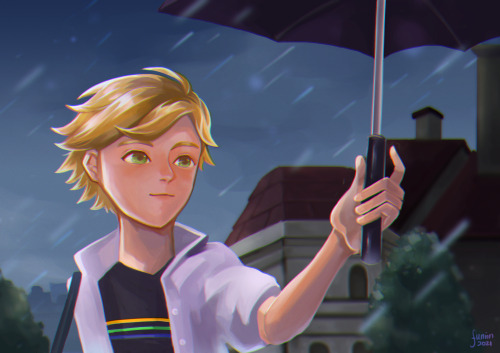 The umbrella scene .(I’m a few years late to draw this haha)