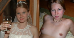 nofacenohassle:more amateur wife even look and reblog here http://nofacenohassle.tumblr.com/tagged/p6die ersten anständigen hochzeitsbilder, immer der scheiss mit den trauzeugen und engelchen. fehlt der pfarrer noch dabei 