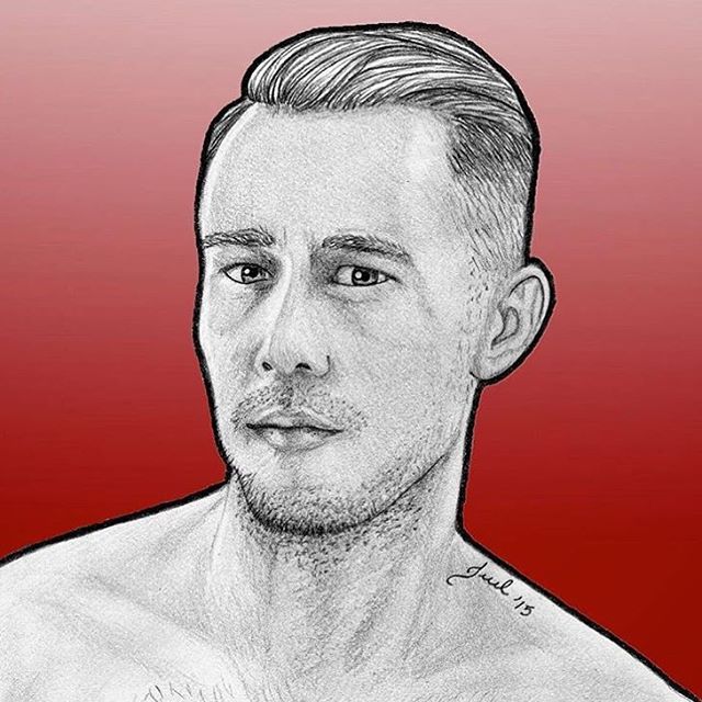 johnmacconnell:  I’m so flattered @jerelcardona made this portrait of me!! How