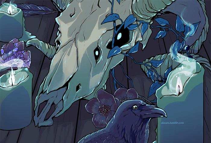 cloven:  witchy postcard set! I’m excited to see these printed because there’ll