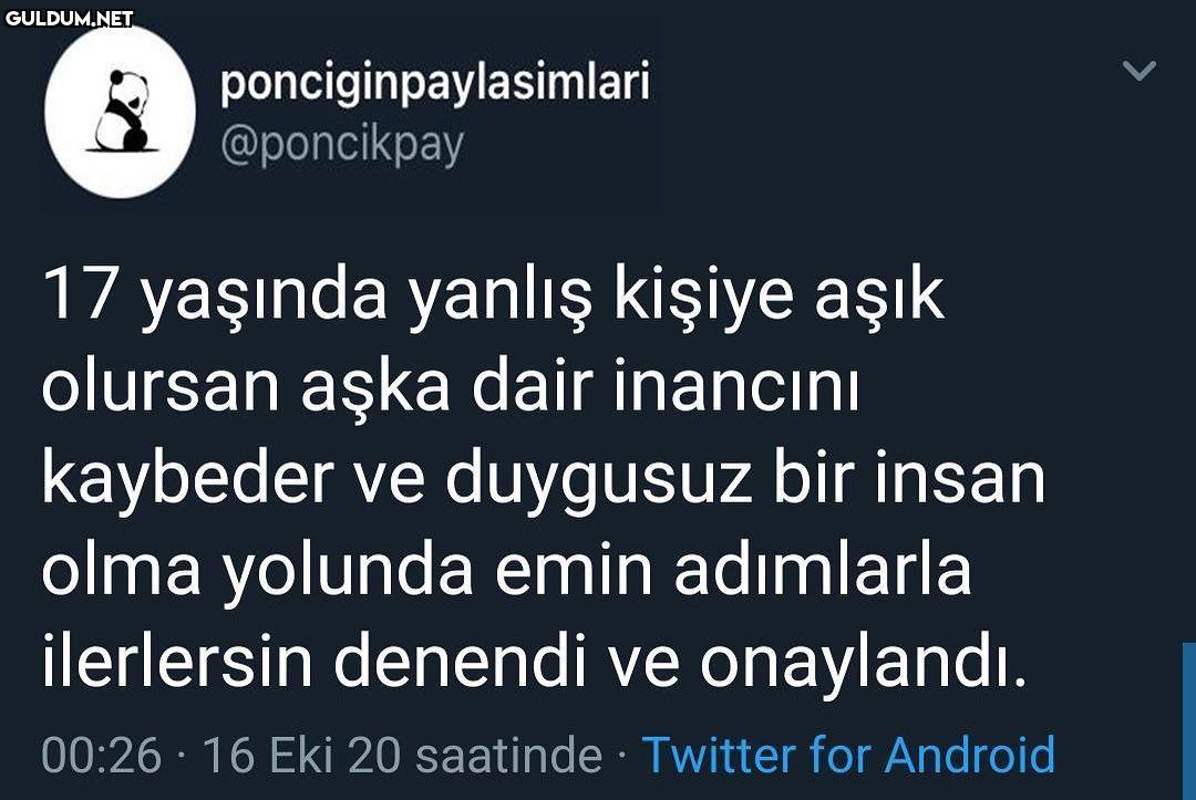 O kadar haklısın ki......