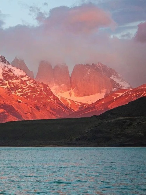 turnnoffyourmind:AwakeningTorres del Paine National Park, Patagonia Chilena.