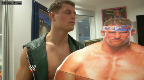 So much Cody Rhodes sexiness in this episode of the JBL & Cole Show