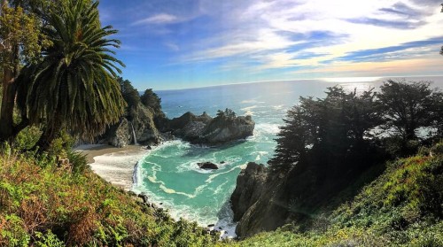 Look closely and find the waterfall. #bigsur #californiaadventure #adventure #waterfall #photography