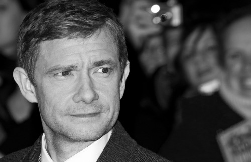 three old pics of Martin in Hobbit London Premiere 2014 Dec