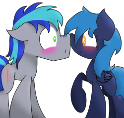 asklightking:  navybud  4) Brightqueen and Smitty! ((thats the lot! Thank you for the wait!))  (Thanks for all of this, Navybud, sorry I picked such a difficult song… GO FOLLOW NAVYBUD, EVERYPONY!!!)  Aw thanks navybud. This is so adorable ^^ Smitty