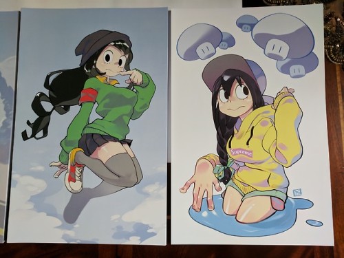 bearthemighty:Hi all! Just wanted to mention I will be at fanime in San Jose this weekend! Wanted to share some of the prints I will be selling. They include updated versions of a few of my most popular pieces, namely the KLK x LWA, Supreme Tsuyu, and