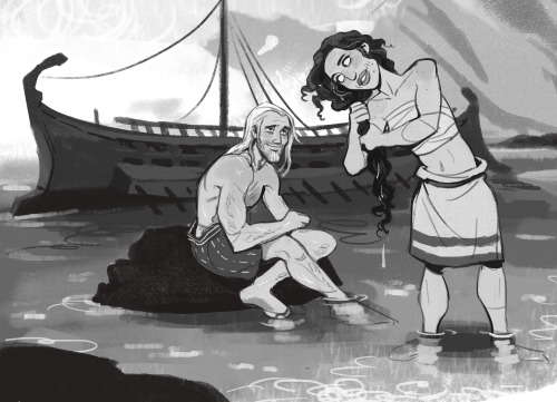chotomy: Classics-tober Day 7: Shipconstantly thinking about helen and menelaus’ nostos. i hope they