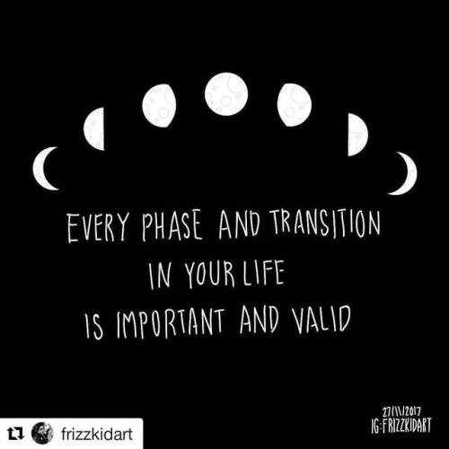#Repost @frizzkidart (@get_repost)・・・Today&rsquo;s affirmation art: every phase and transition in yo