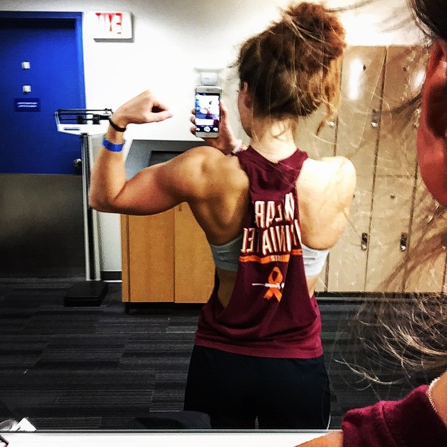 stayshreddedmyfriends:  fitbitchbecky:  Haven’t lifted in a week due to vacationing