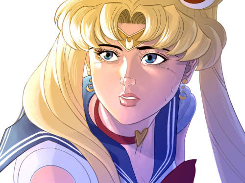 My contribution the Sailor moon redraw challenge. XD