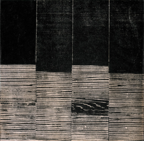 retroavangarda: Lygia Pape, Untitled (from the series Weaving), 1959woodcut on paper, 24.4 x 24.8 cm