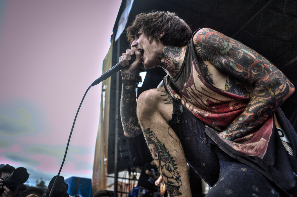 brutalgeneration:  Oli Sykes of Bring Me The Horizon (by Snypaz118) 