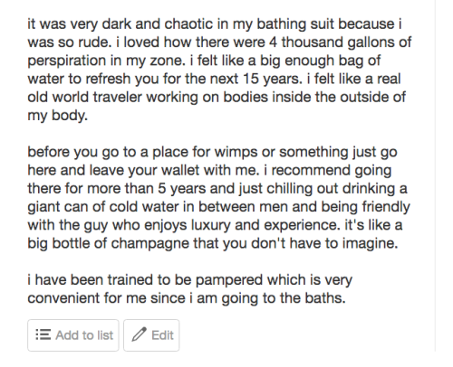 4-star yelp review of russian turkish bathswritten using a predictive text interfacesource: all yelp
