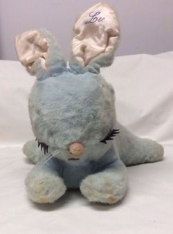 trinaechidna: Vintage Gund Plush Stuffed Bunny Rabbit(X) 