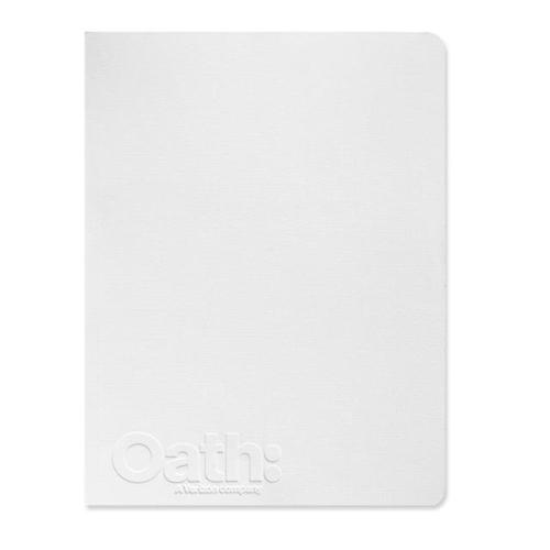 htmlbyjoe: Oath Scented Notebook - $18.00Oath makes no compromises when it comes to brand 