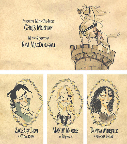 heffydoodle:mydollyaviana:Tangled end creditshave I ever mentioned how crazy I went over these credi