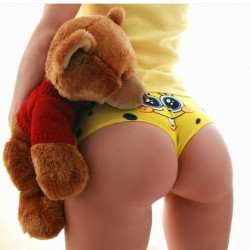 gymbooty:  @slawada the bear has the best view!  Nice booty