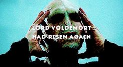  hp meme: ten scenes [3/10] » Lord Voldemort had risen again 