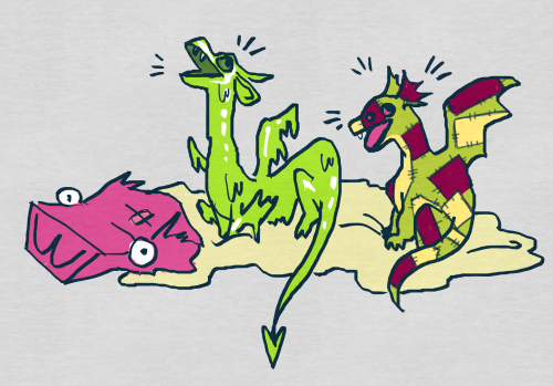 APRIL FOOLS!!!!!! IT WAS TWO DRAGONS ALL ALONG!!! YOU JUST GOT HECKING PRANKED