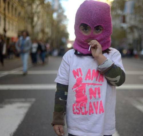 micdotcom:  Incredible photos show the massive protest against gender violence in Argentina Thousands of people took to the streets across Argentina on Wednesday to protest gender-based violence after the murder of Chiara Paez, a 14-year-old who was