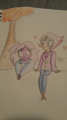 aubdraws:  A thingy I drew for day 2 of the pearlmethyst bomb 