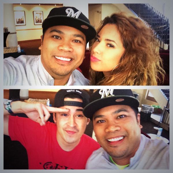 mizzjasminevillegasnewz:  always great to be wit #Family @JASMINEVILLEGAS @Jream_Andrew