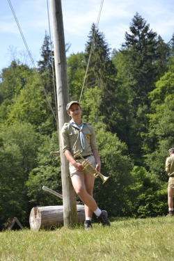 culottescourtesengris:  Czech scout in 2015. 