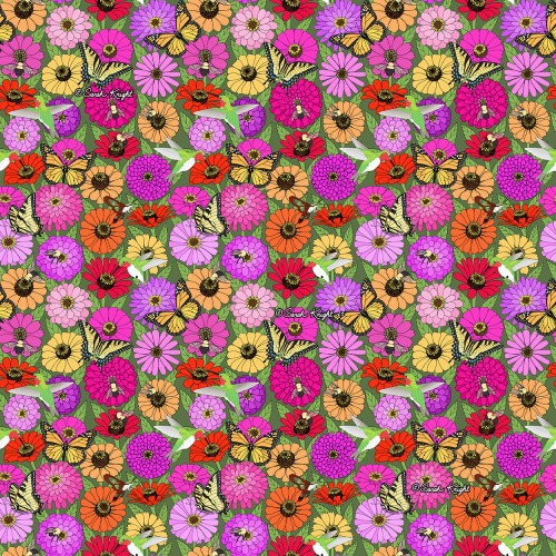 Trying to decide between violet and green…https://society6.com/product/pollinators-and-zinnias_print