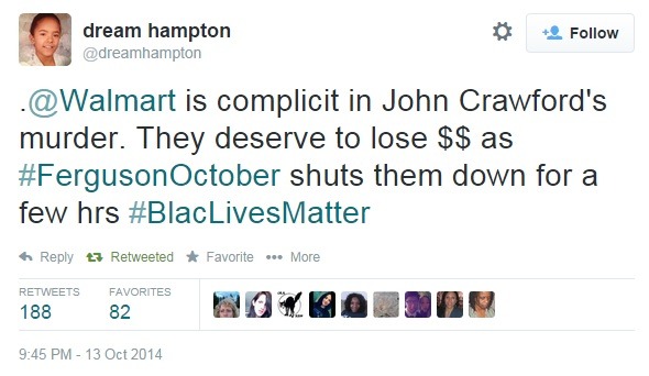 iwriteaboutfeminism:  Ferguson protesters shut down a THIRD Wal-Mart in one night! 