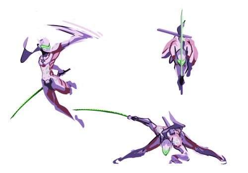 My next animation WIP is Genji. It’s going to be awhile so be patient! These are the key poses I hav