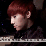 previously-kimvampgyu-deactivat: sunggyu’s side profile.