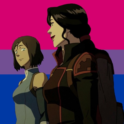 isnt-the-universe-beautiful: Korrasami + Bisexual Pride Flag