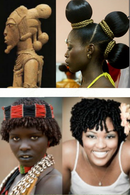 strugglingtobeheard:  infinitryproductions:  kingerock288:  khadijahh:  meshairstyles:  There is nothing new under the sun Il n’ y a rien de nouveau sous le soleil  this is amazing. shows that we are all in sync with our ancestors.  And white people