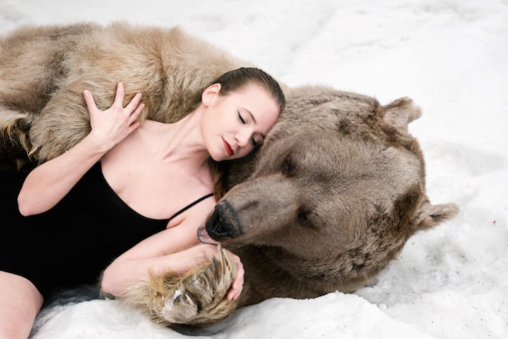 asylum-art-2:  Bearish -Olga Barantseva Russian photographer Olga Barantseva wants