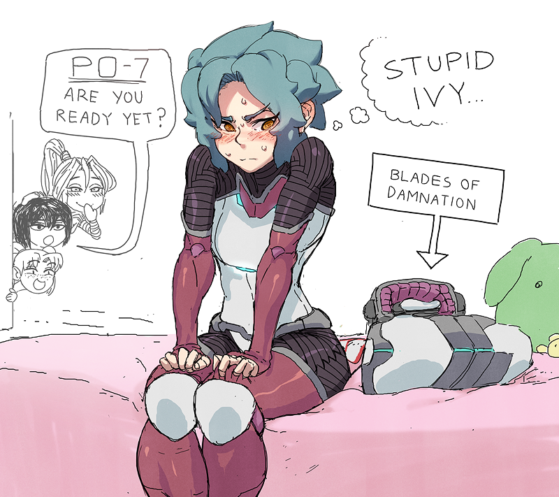 desdraws:Lily’s Incomplete KnightOwl suit